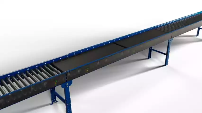 Powered Roller Conveyors can increase efficiency while saving valuable time and money Powered Roller Conveyors can increase efficiency while saving valuable time and money