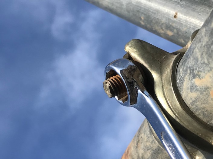 Tighten and Lubricate All Moving Parts