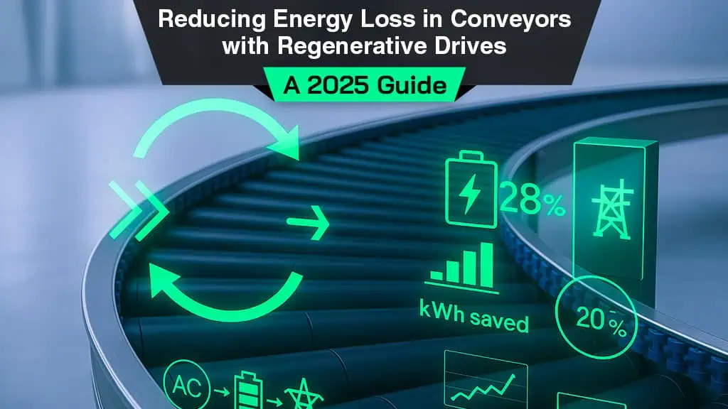 Reducing Energy Loss in Conveyors with Regenerative Drives: A 2025 Guide