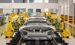 space optimization in automotive manufacturing with vertical automated conveyor systems