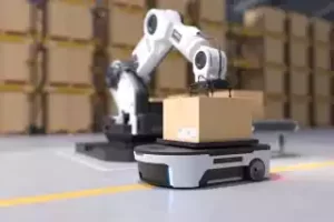 agv robotics using plc